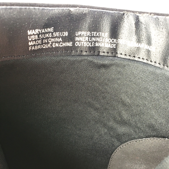 JustFab Maryanne Black Faux-suede, Studded Pointy Toe Heeled Bootie. WMS 8.5M - Picture 9 of 12